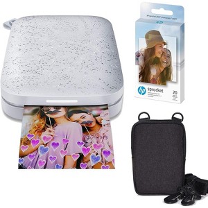 HP Sprocket Portable 2x3" Instant Photo Printer Zink Paper Bundle - 1 of 4