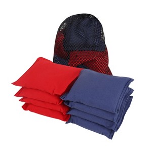 GSE Set of 8 Regulation Size Cornhole Bean Bags. Corn Hole Board Toss Game Replacement Bean Bags (Several Styles Available) - 1 of 4