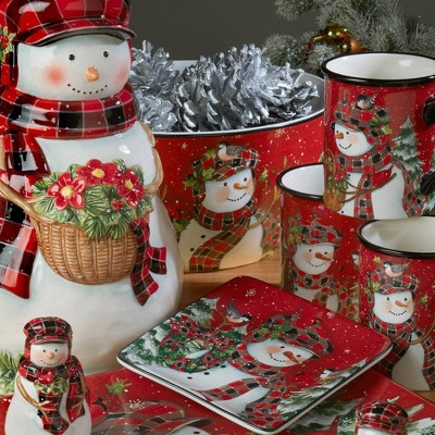 Certified international christmas dinnerware sale