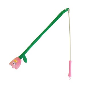 ZEZE Tulip Cat Teaser Wand-Pink - 1 of 4