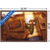 Trends International Lofi Girl - Lazy Sunday Framed Wall Poster Prints - 3 of 4