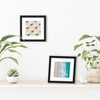 Americanflat 6x6 Picture Frame in Black - Displays 4x4 With Mat and 6x6 Without Mat - Horizontal and Vertical Formats for Wall and Tabletop (2 Pack) - 4 of 4