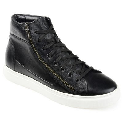 Thomas & Vine Xander Leather High Top Sneaker, Black 9.5 : Target