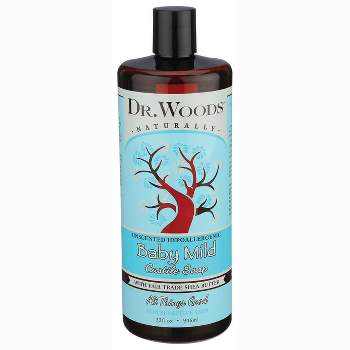 Dr. Woods Body Washes Baby Mild Castile Soap with Fair Trade Shea Butter - Unscented - 32 fl oz