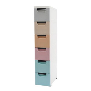 YIYIBYUS 6 Drawers Storage Cabinet for Narrow Space Home Office - 1 of 4