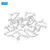 Unique Bargains DIY Crafts Earrings Necklace Bracelet Making Alloy Open Back Umbrella Bezel Pendants 10 Pcs - 3 of 4
