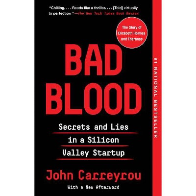 Bad Blood - by  John Carreyrou (Paperback)