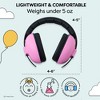 Friday 7Care Baby Headphones - Baby Ear Protection | Baby Noise Cancelling Headphones for Ages 0-36 Months, Pink - 3 of 4