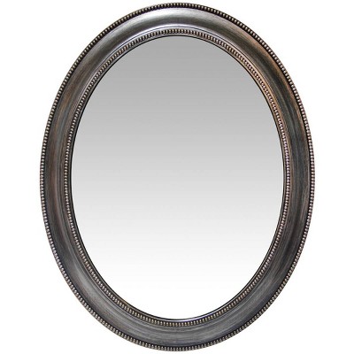 30" Sonore Oval Wall Mirror Antique Silver - Infinity Instruments