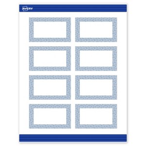Avery Business Cards, Polka Dots Design, 2" x 3.5", 80ct - 1 of 4