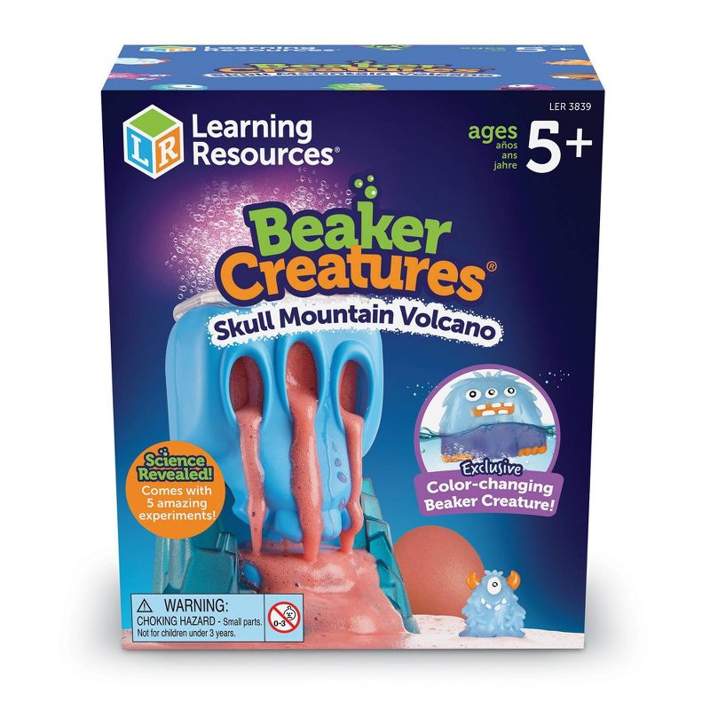 Learning Resources Beaker Creatures Skull Mountain Volcano, 1 of 6
