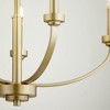 Quorum Lighting Reyes 5 - Light Chandelier in  Aged Brass - 4 of 4