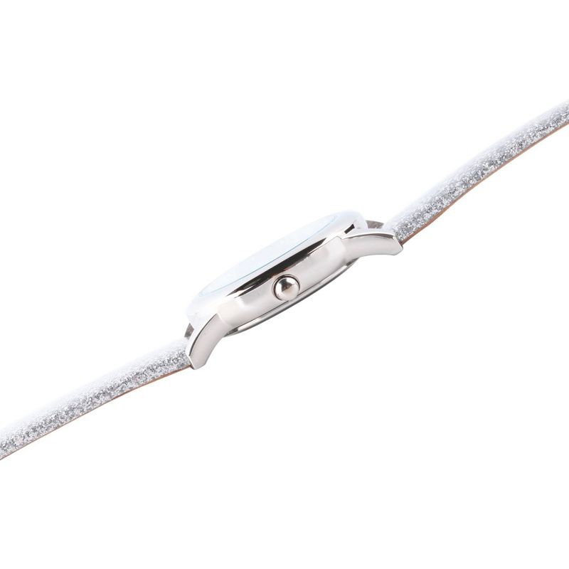 Girls' Disney Descendants 2 Evie Tween Stainless Steel Watch - Silver, 5 of 6