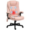 NicBex Adjustable Office Chair Modern Microfiber Massage Computer Chair with Armrests, 6 Vibration Points, Heating Function for Office, Study - 4 of 4
