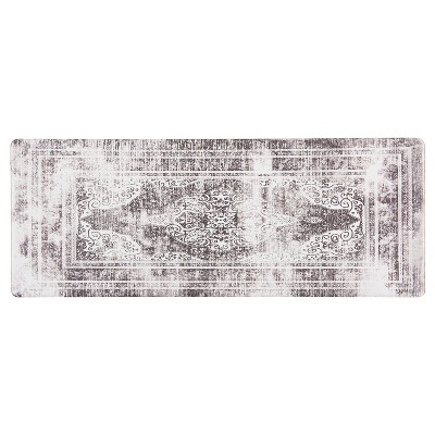 World Rug Gallery Distressed Traditional Anti-Fatigue Standing Mat
