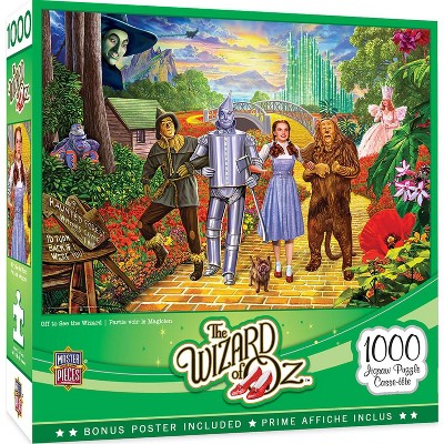 MasterPieces Inc Wizard of Oz Off to See the Wizard 1000 Piece Jigsaw Puzzle