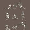 Women's Design By Humans Skeleton Yoga By huebucket Racerback Tank Top - 2 of 3