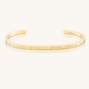Mantra Jewelry - Kind Heart, Fierce Mind, Brave Spirit (no ink) - 1 of 4