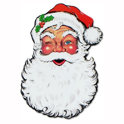 Beistle 26" Display Santa Face Cutouts 5/Pack 22017