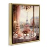 Stupell Industries Parisian Desserts City View, 18" x 18" - 3 of 4