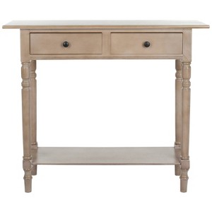 Baxter Console Table - Vintage Gray - Safavieh