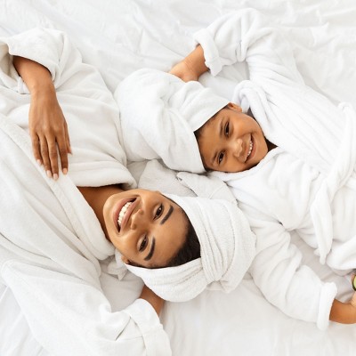 Luxury Bath Towel Set, Softest 100% Cotton by California Design Den