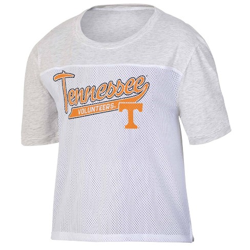 NCAA Women's Tennessee Volunteers White Mesh Fashion Jersey