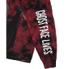 Scream Ghost Face Men's Ghost Face Lives Tie-Dye Long Sleeve T-Shirt - 3 of 4