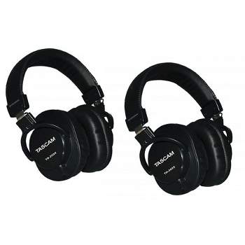 TASCAM TH-200X Studio Headphones 2-Pack