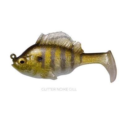 Megabass Sleepergill 3.2" 3/4oz Swimbait, Glitter Noike Gill
