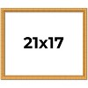 PosterPalooza | 21x17 Wood Antique Frame with UV Acrylic, 4 Finishes: Bronze, Gold, Silver, and Black - 2 of 4
