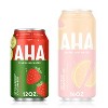 AHA Strawberry + Cucumber Sparkling Water - 8pk/12 fl oz Cans - image 3 of 3