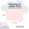 KeaBabies Toddler Pillowcase for 13X18 Pillow, Organic Toddler Pillow Case, Travel Pillow Case Cover - 2 of 4
