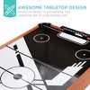 Best Choice Products 43in Air Hockey Arcade Table for Game Room, Living Room w/ Electric Fan Motor, 2 Strikers, 2 Pucks - image 3 of 4