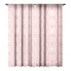 SunshineCanteen Sayulita Pink 50" x 108" Single Panel Sheer Window Curtain - Society6 - 3 of 4