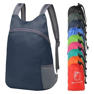 Unique Bargains Camping Cycling Outdoor Ultra Lightweight Foldable Water-Repellent Backpack 20L - 1 of 4