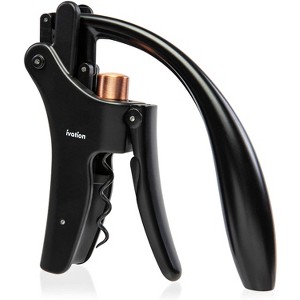 Ivation Vertical Wine Opener Manual Wine Corkscrews for Wine Bottles - 1 of 4