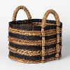 Basket Striped Black/Natural - Threshold™ - image 3 of 4