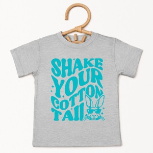 The Juniper Shop Shake Your Cotton Tail Wavy Toddler Short Sleeve Tee - 1 of 4