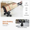 Angel Sar Stair Climbing Cart, Heavy Duty Folding Hand Truck Dolly with 6 Wheels, 460 lbs Capacity for Stairs and Flat Ground - 3 of 4