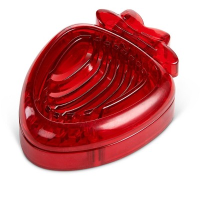 Hic Strawberry Slicer With Stainless Steel Wires, Red : Target