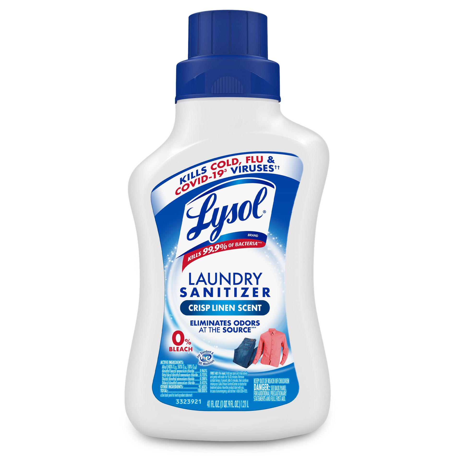 Lysol Crisp Linen Scented Laundry Sanitizer