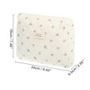 Unique Bargains Durable Small Quilted Makeup Bag 2 Pcs - 3 of 4
