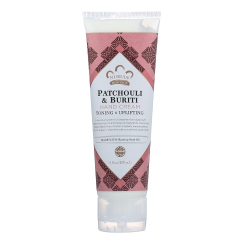 Nubian Heritage Patchouli And Buriti Hand Cream - 4 Oz : Target