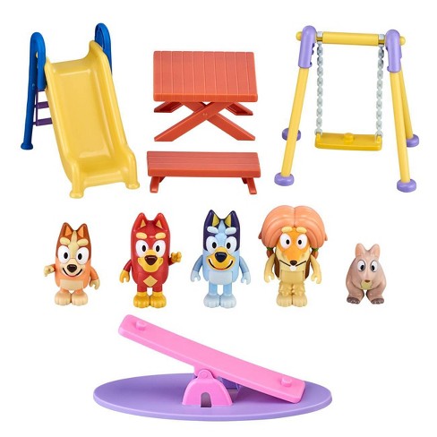 Bluey playset bbq e park con personaggio assosrtimento a - Toys Center