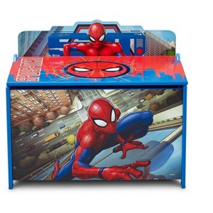 Marvel Spider-Man Deluxe Toy Box with Slow Close Lid - 1 of 4