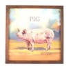 The Lakeside Collection Framed Wall Art by Bonnie Mohr® - Piper the Pig - 2 of 4