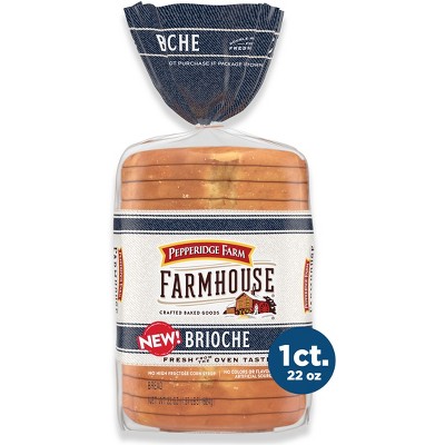 Pepperidge Farm Farmhouse Brioche Bread - 22oz : Target