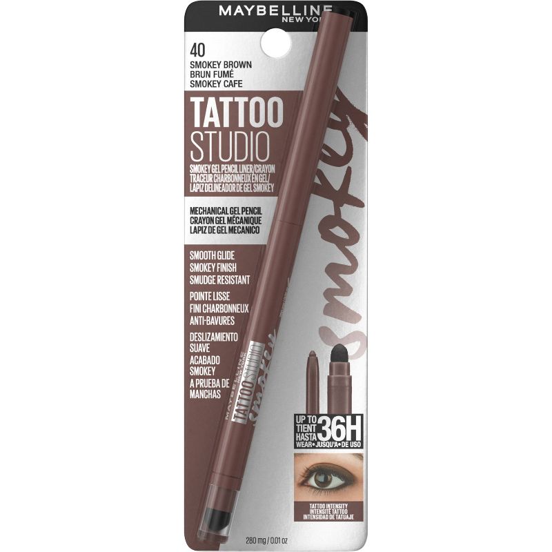 Maybelline Tattoo Studio Automatic Gel Pencil Waterproof Eyeliner - 0.01oz, 5 of 15