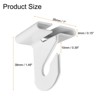 Unique Bargains Metal T-Bar Track Tiles Suspended Plants Utility Drop Ceiling Hooks - 2 of 4